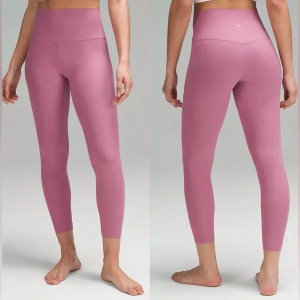 lululemon athletica Mauve Pink High-Rise Leggings - Picture 2 of 8